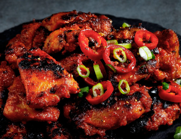 Spicy Chicken Cooked